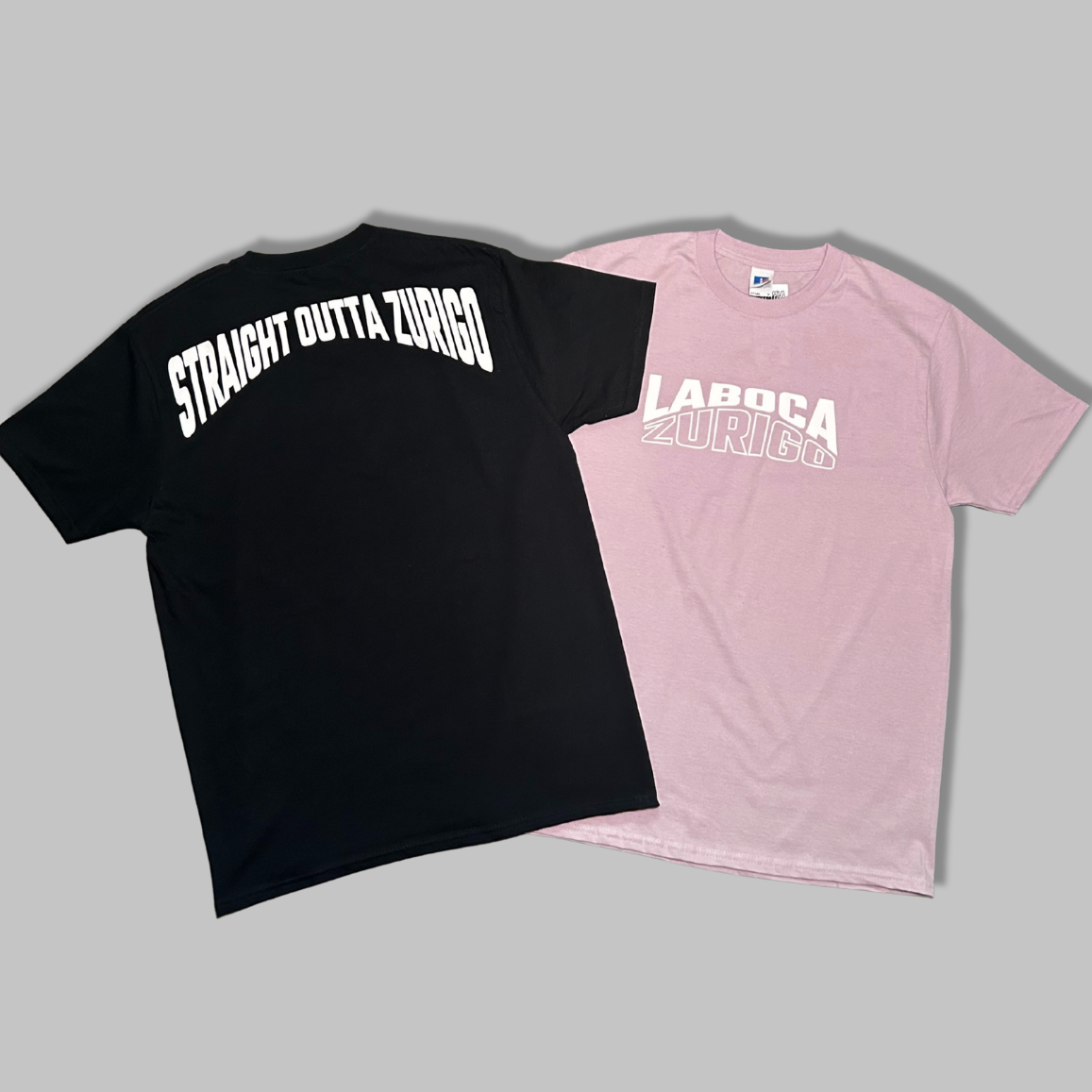 OG Straight Outta Zurigo T-Shirt (Schwarz/Weiss)