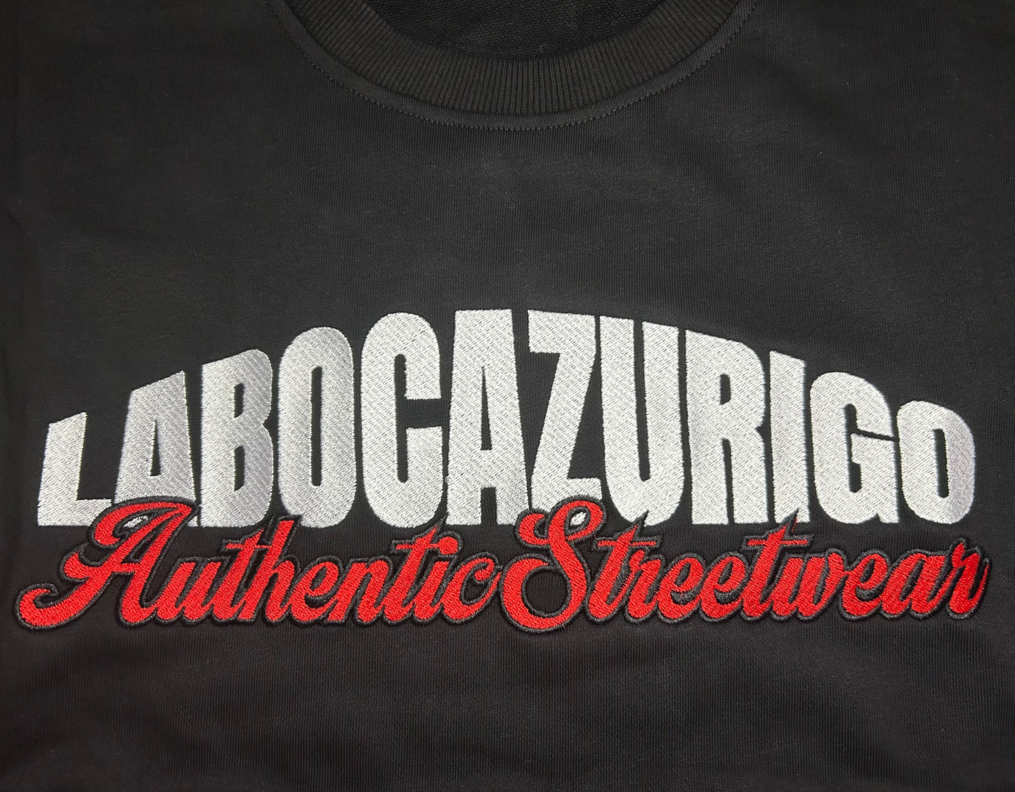 Laboca Zurigo Authentic Streetwear Sweater Schwarz