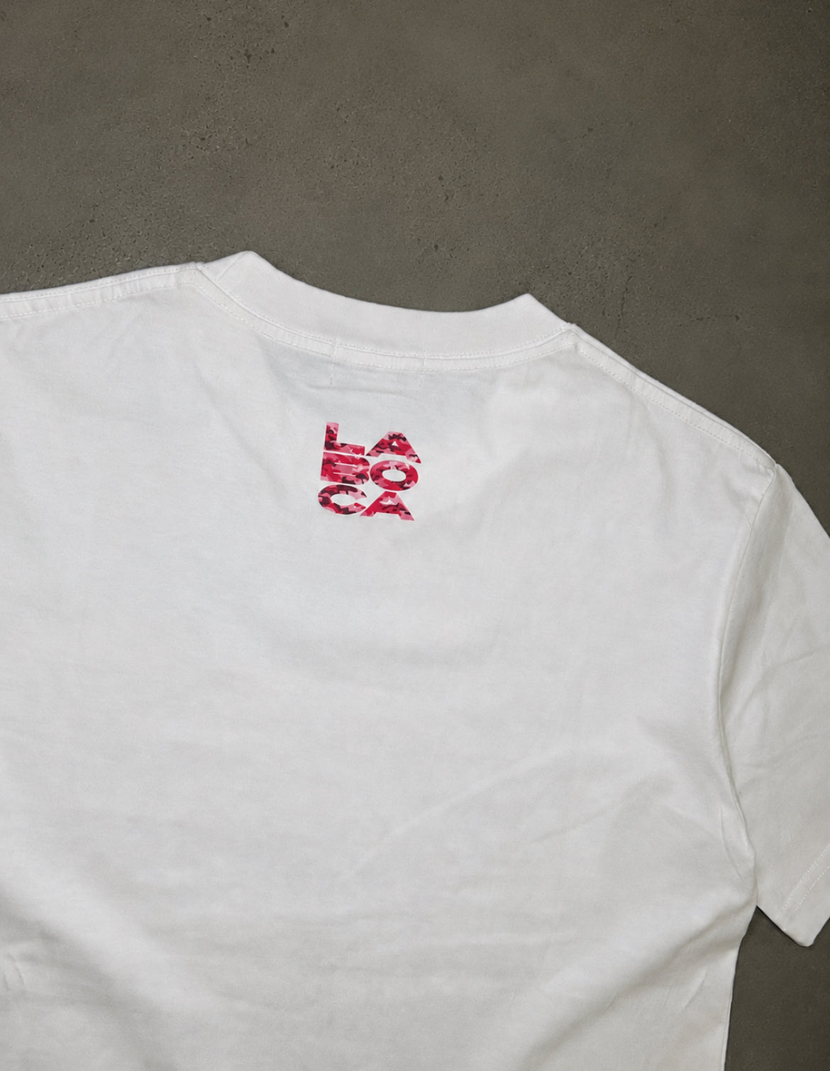 LABOCA GRAPHIC TEE CAMOUFLAGE PINK