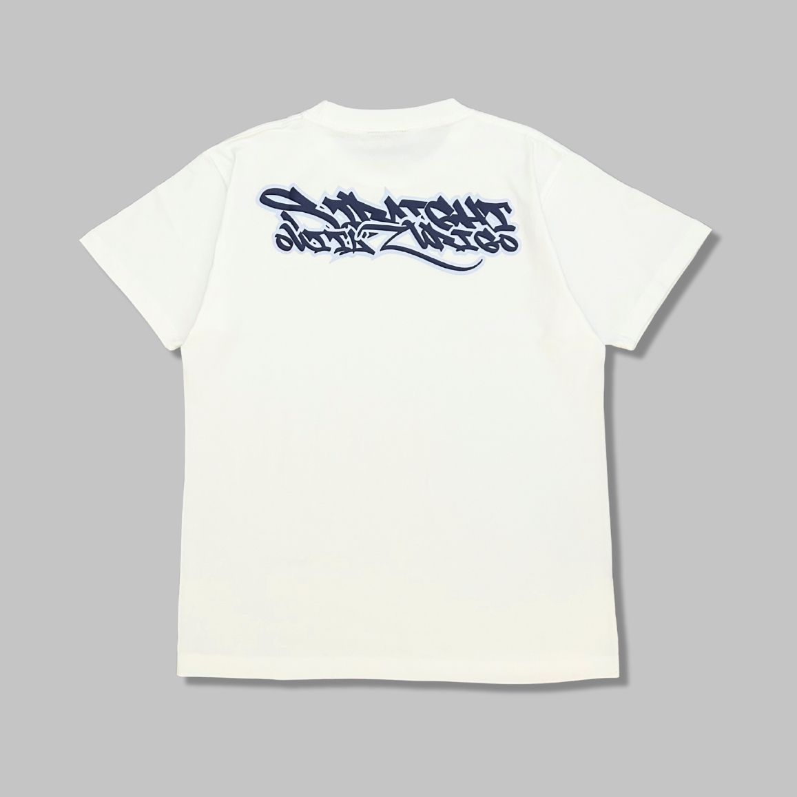 Straight Outta Zurigo T-Shirt - Playa Edition (Weiss/Züri-Blau)