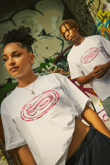 LABOCA GRAPHIC TEE CAMOUFLAGE PINK